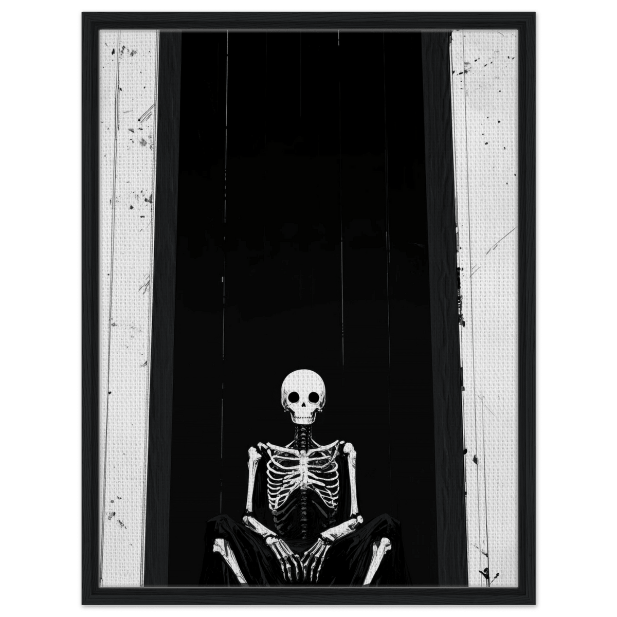 The Hollow King A haunting minimalist piece feat - Shop Ai Art WebShop - Digital Art online Store