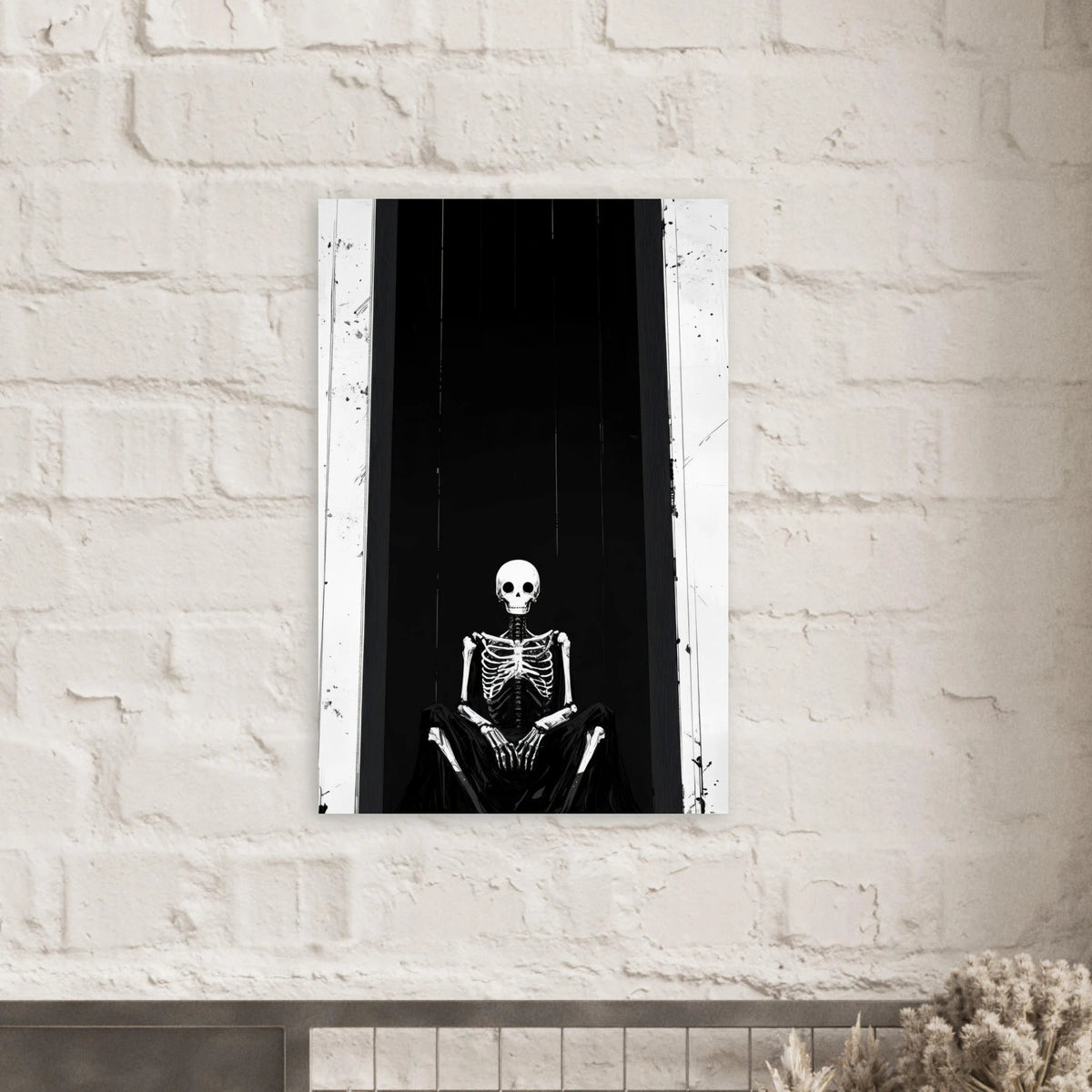 The Hollow King A haunting minimalist piece feat - Shop Ai Art WebShop - Digital Art online Store