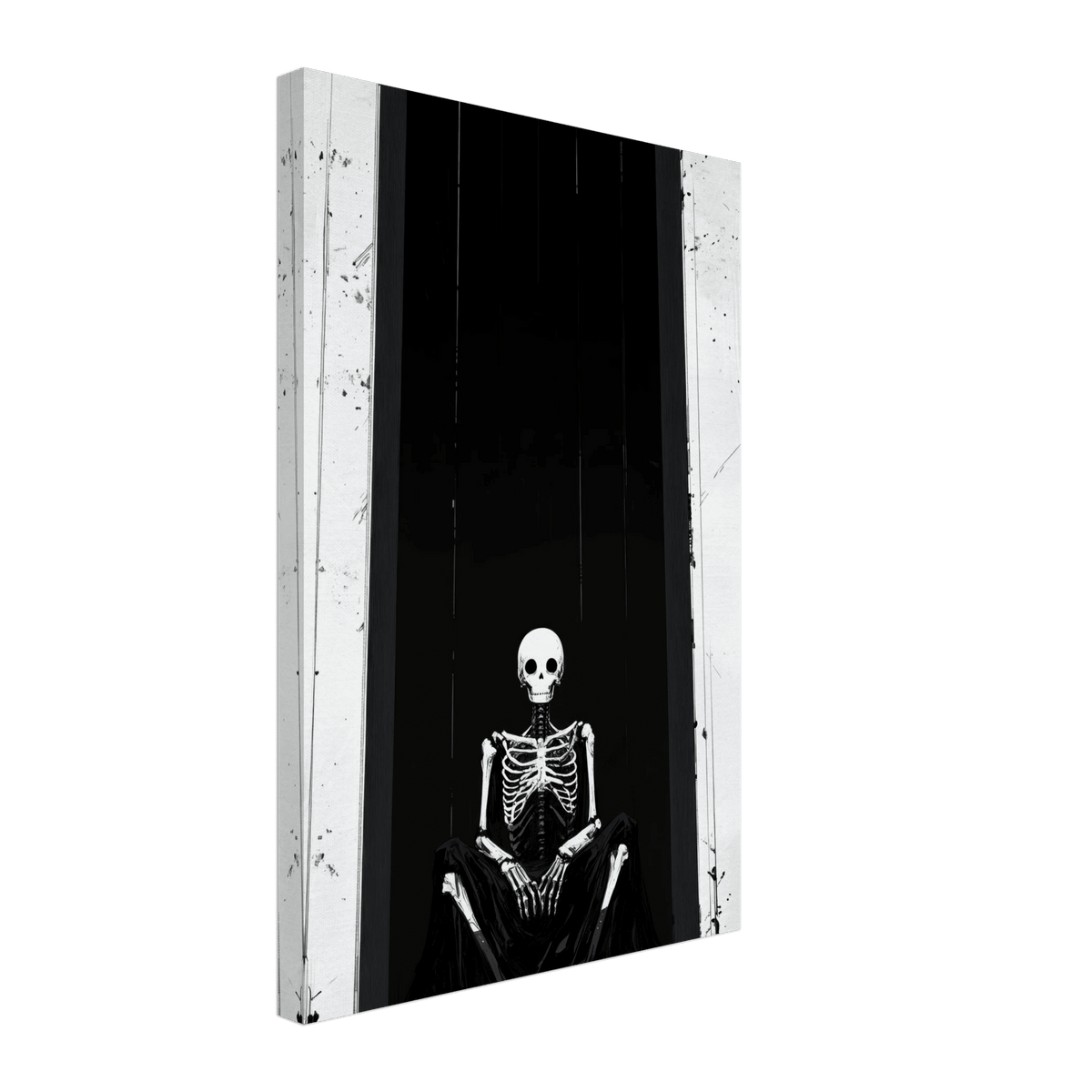 The Hollow King A haunting minimalist piece feat - Shop Ai Art WebShop - Digital Art online Store