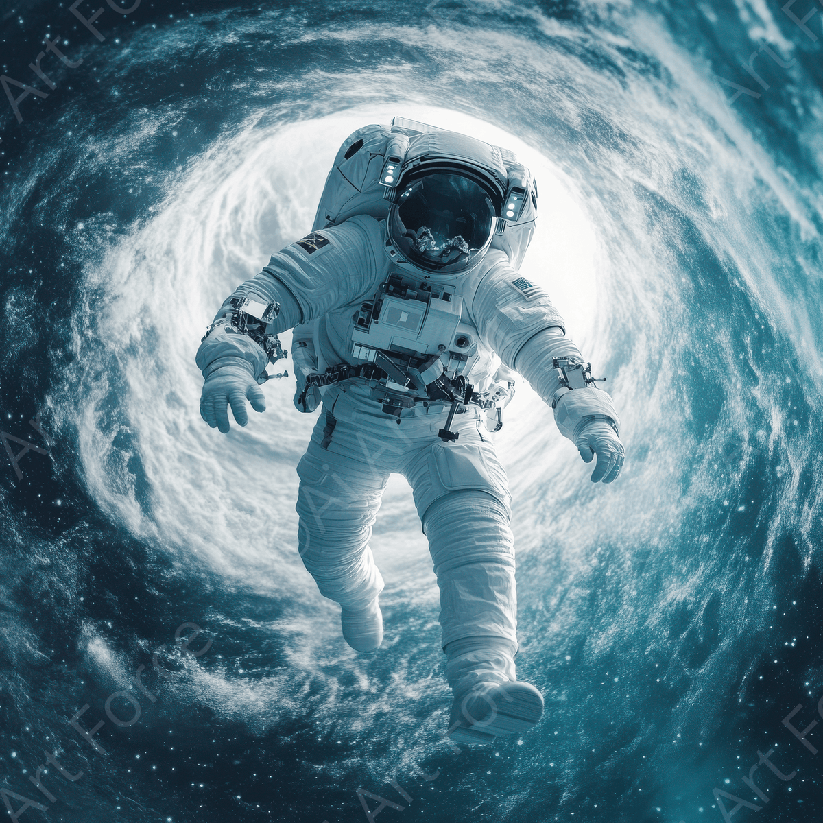 The impact of zero - gravity environments on humans - Shop Ai Art WebShop - Digital Art online Store
