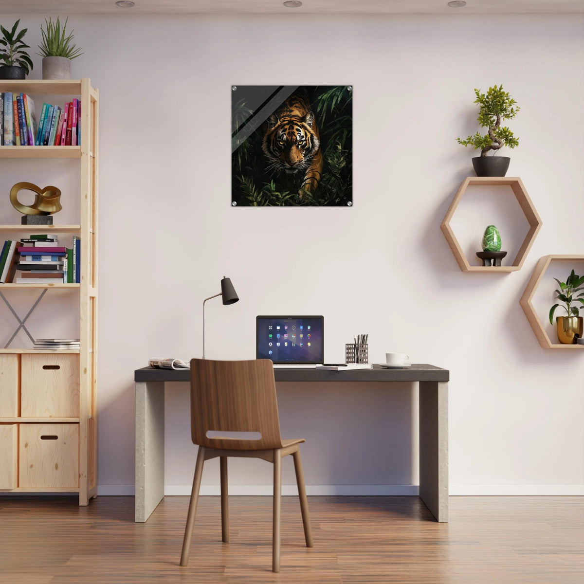 The Majestic Tiger in the Wild - Shop Ai Art WebShop - Digital Art online Store