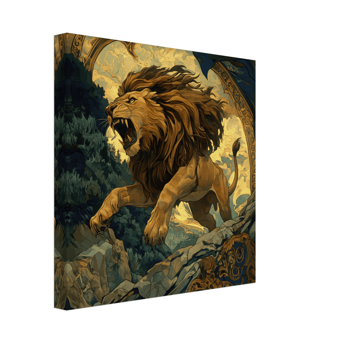 The Nemean Lion - Shop Ai Art WebShop - Digital Art online Store