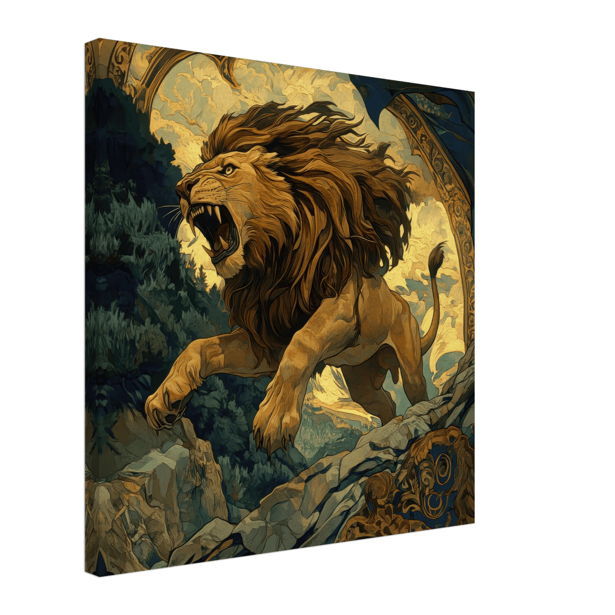 The Nemean Lion - Shop Ai Art WebShop - Digital Art online Store