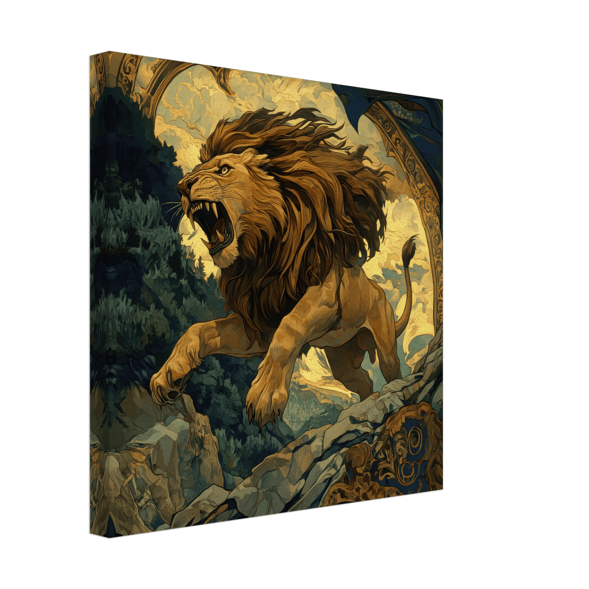 The Nemean Lion - Shop Ai Art WebShop - Digital Art online Store