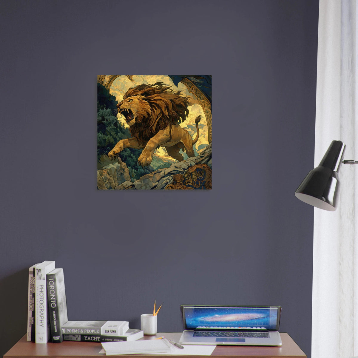 The Nemean Lion - Shop Ai Art WebShop - Digital Art online Store