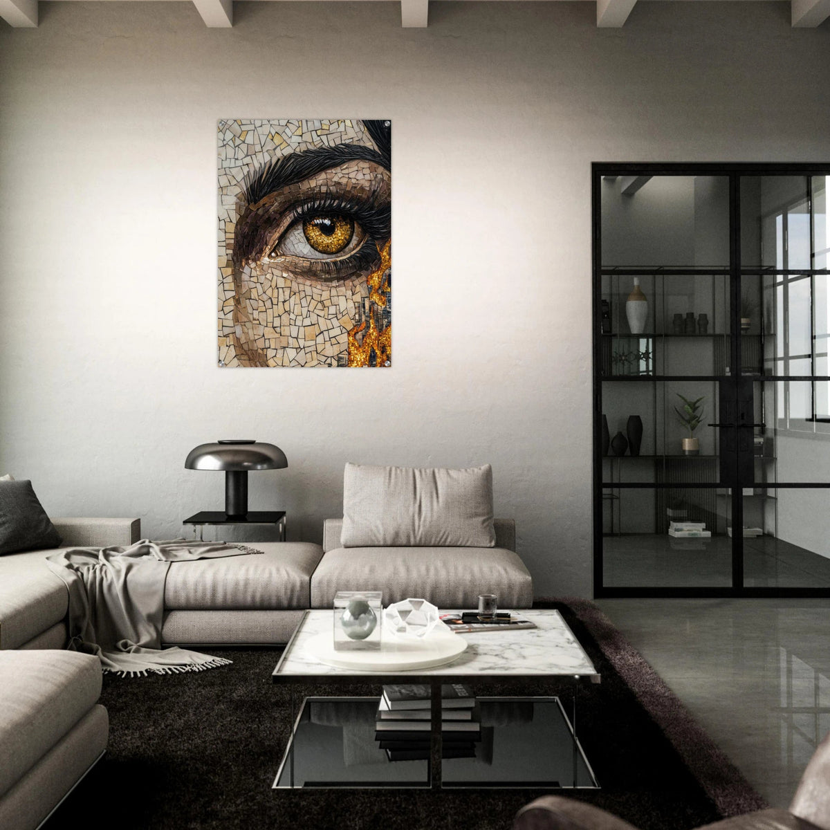 The Oracles Forbidden Prophecy Byzantine Mosaic 2 - Shop Ai Art WebShop - Digital Art online Store