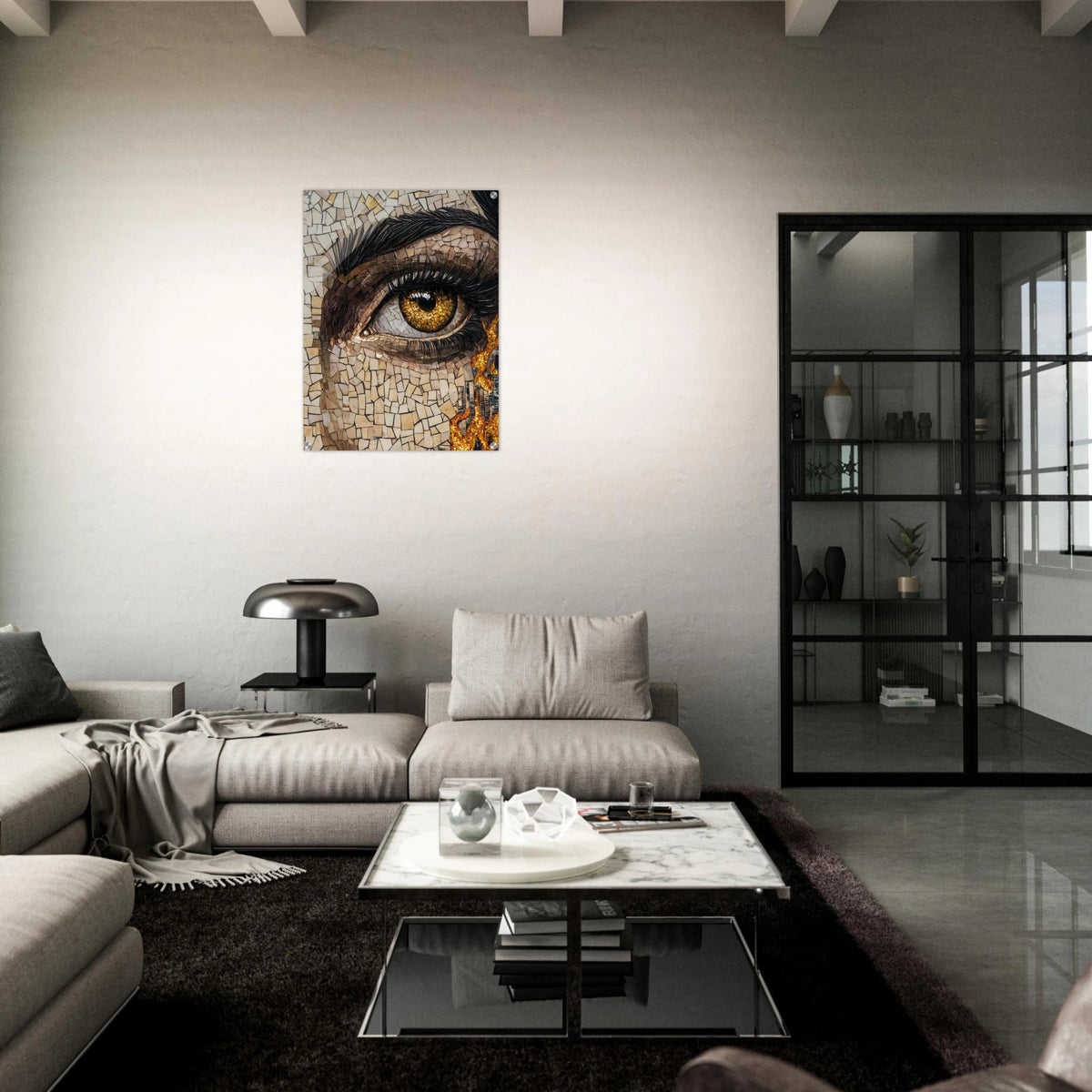 The Oracles Forbidden Prophecy Byzantine Mosaic 2 - Shop Ai Art WebShop - Digital Art online Store