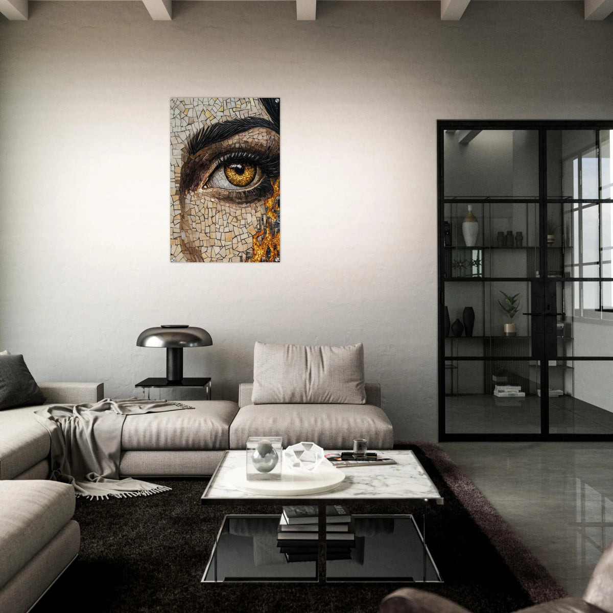 The Oracles Forbidden Prophecy Byzantine Mosaic 2 - Shop Ai Art WebShop - Digital Art online Store