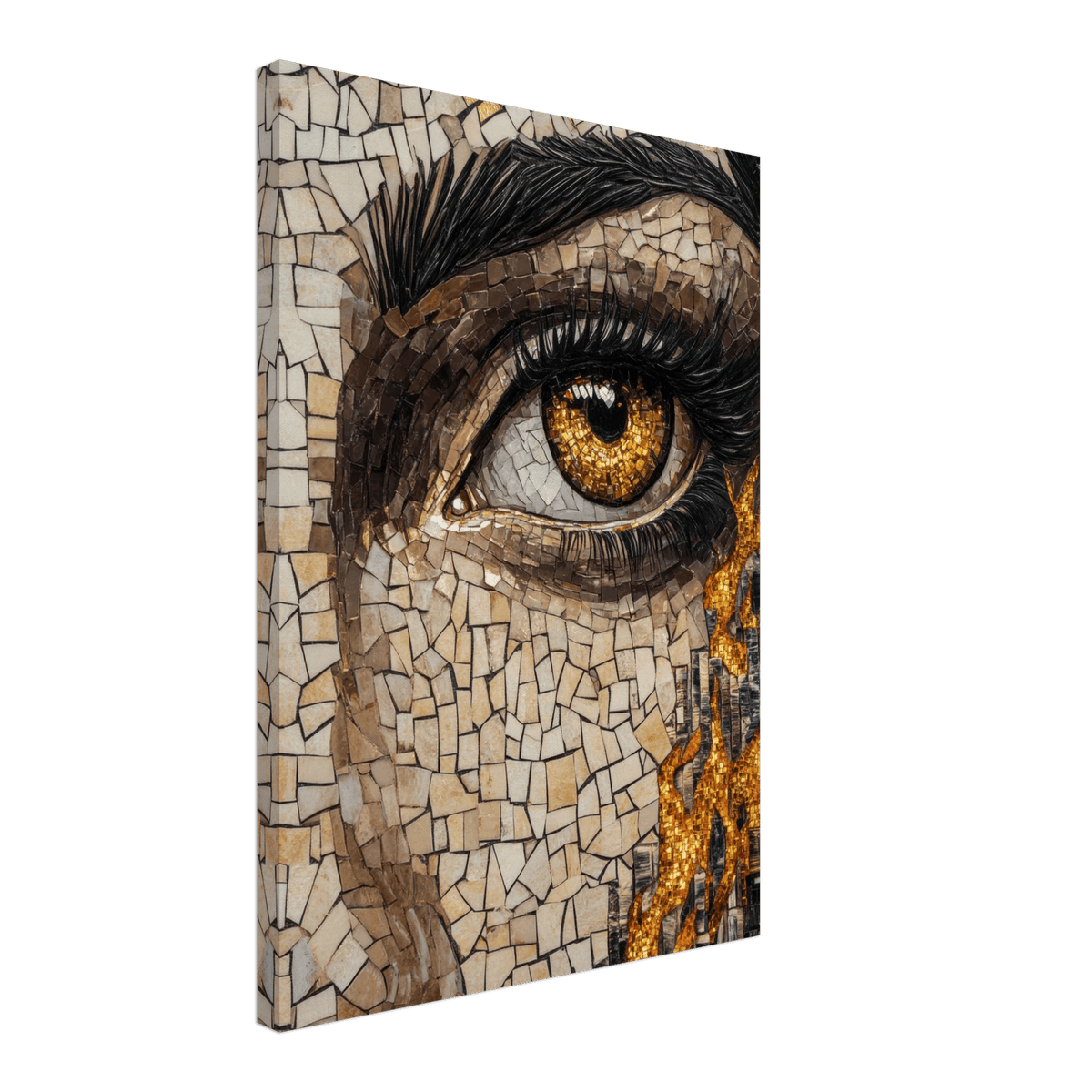 The Oracles Forbidden Prophecy Byzantine Mosaic 2 - Shop Ai Art WebShop - Digital Art online Store