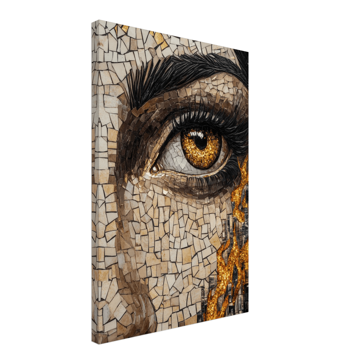 The Oracles Forbidden Prophecy Byzantine Mosaic 2 - Shop Ai Art WebShop - Digital Art online Store