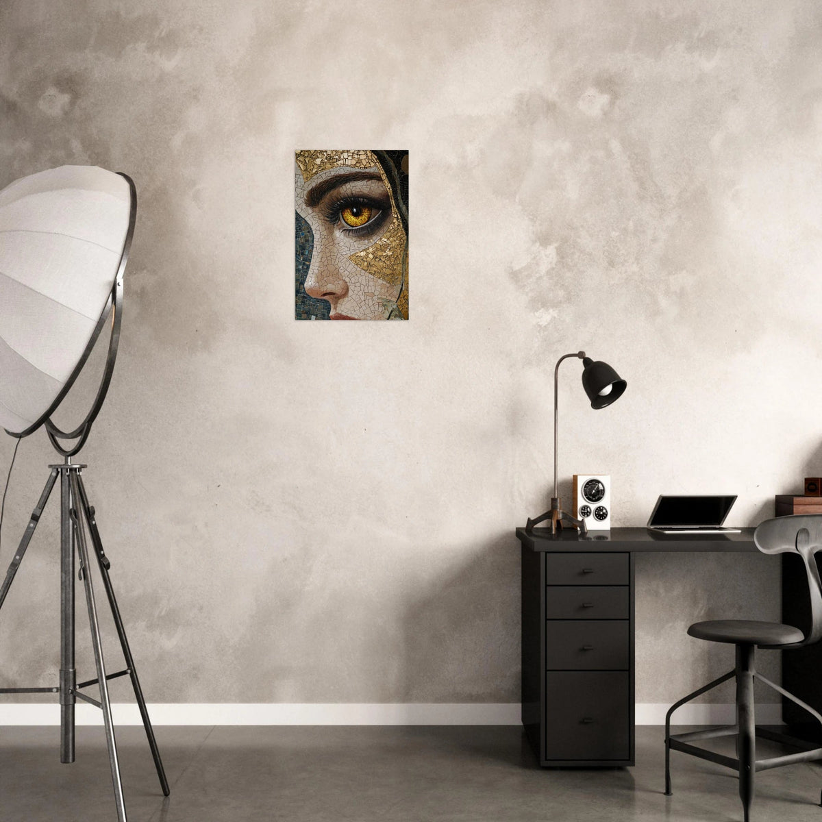 The Oracles Forbidden Prophecy Byzantine Mosaic - Shop Ai Art WebShop - Digital Art online Store