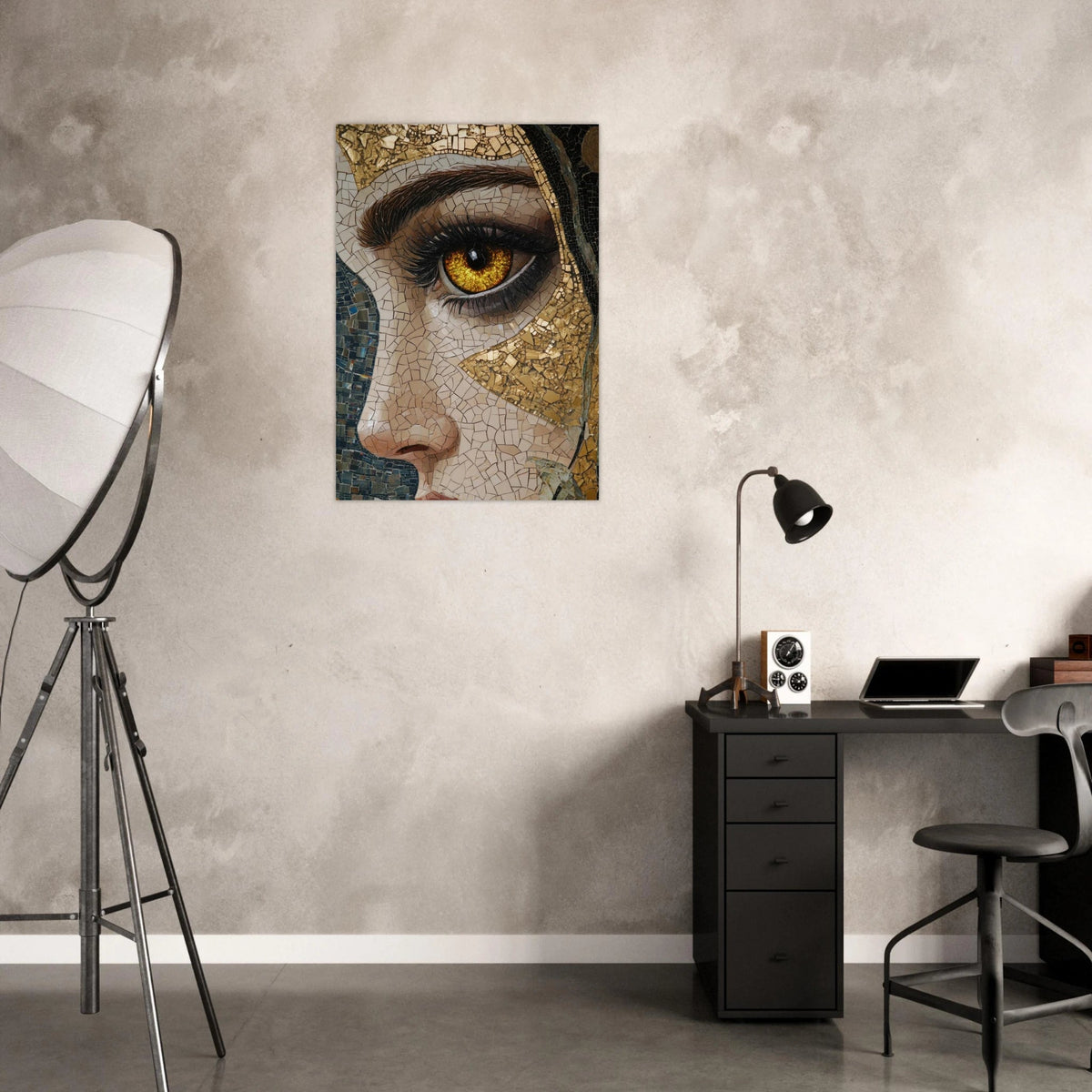 The Oracles Forbidden Prophecy Byzantine Mosaic - Shop Ai Art WebShop - Digital Art online Store
