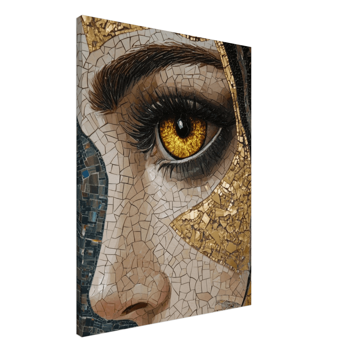 The Oracles Forbidden Prophecy Byzantine Mosaic - Shop Ai Art WebShop - Digital Art online Store