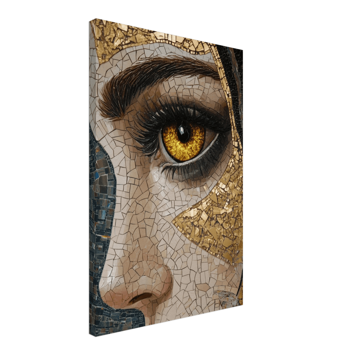The Oracles Forbidden Prophecy Byzantine Mosaic - Shop Ai Art WebShop - Digital Art online Store