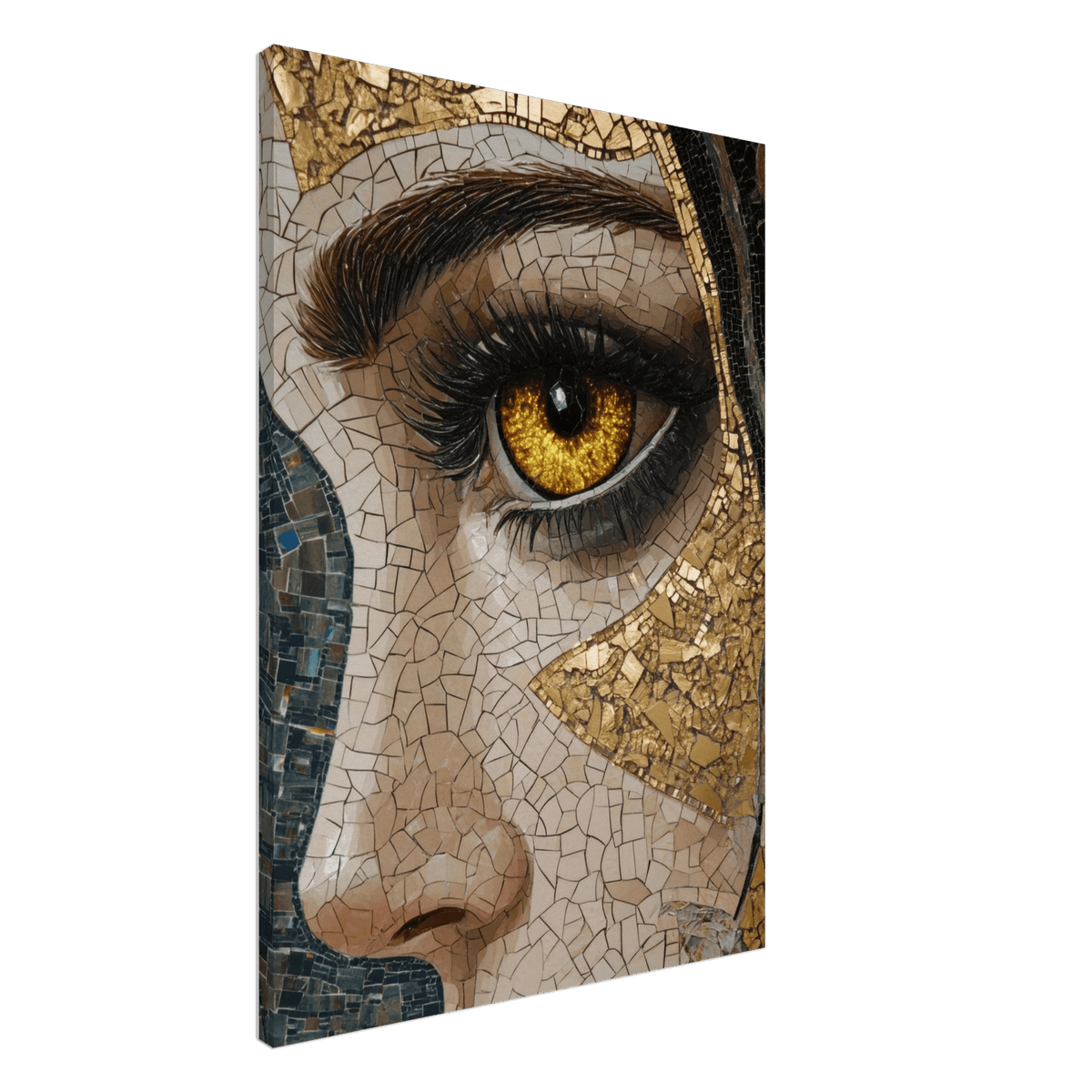 The Oracles Forbidden Prophecy Byzantine Mosaic - Shop Ai Art WebShop - Digital Art online Store