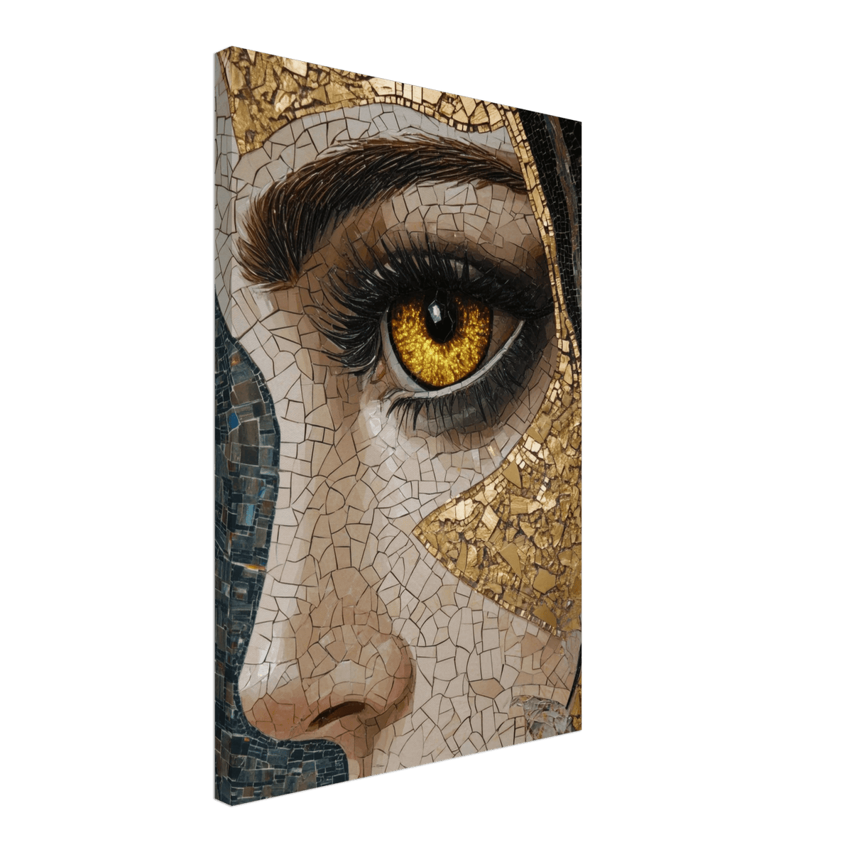 The Oracles Forbidden Prophecy Byzantine Mosaic - Shop Ai Art WebShop - Digital Art online Store