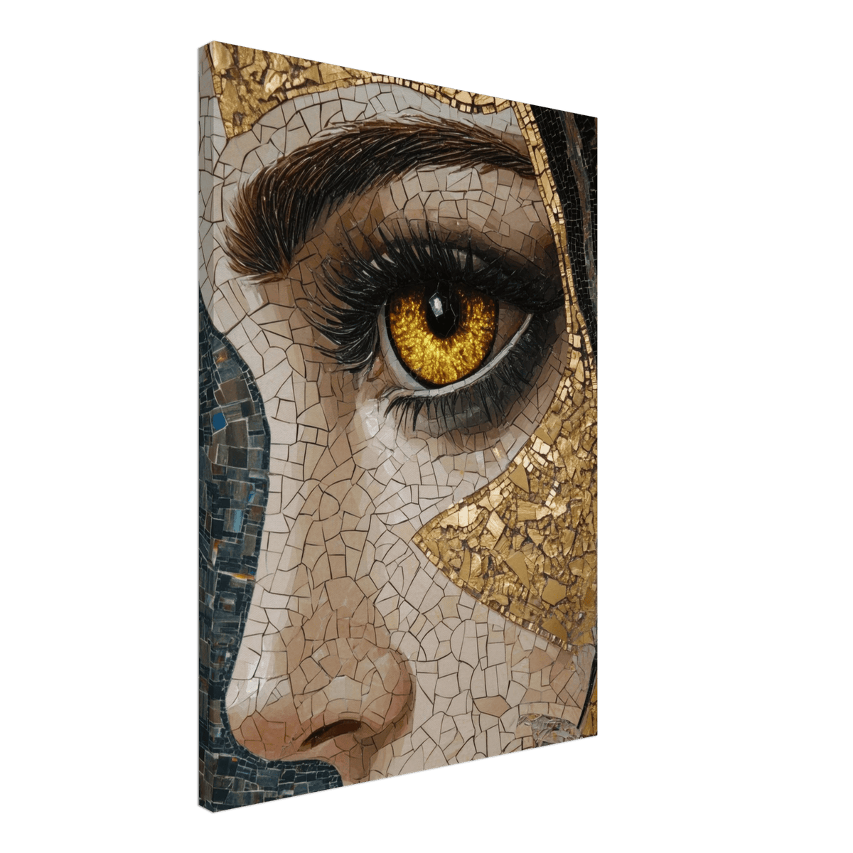 The Oracles Forbidden Prophecy Byzantine Mosaic - Shop Ai Art WebShop - Digital Art online Store