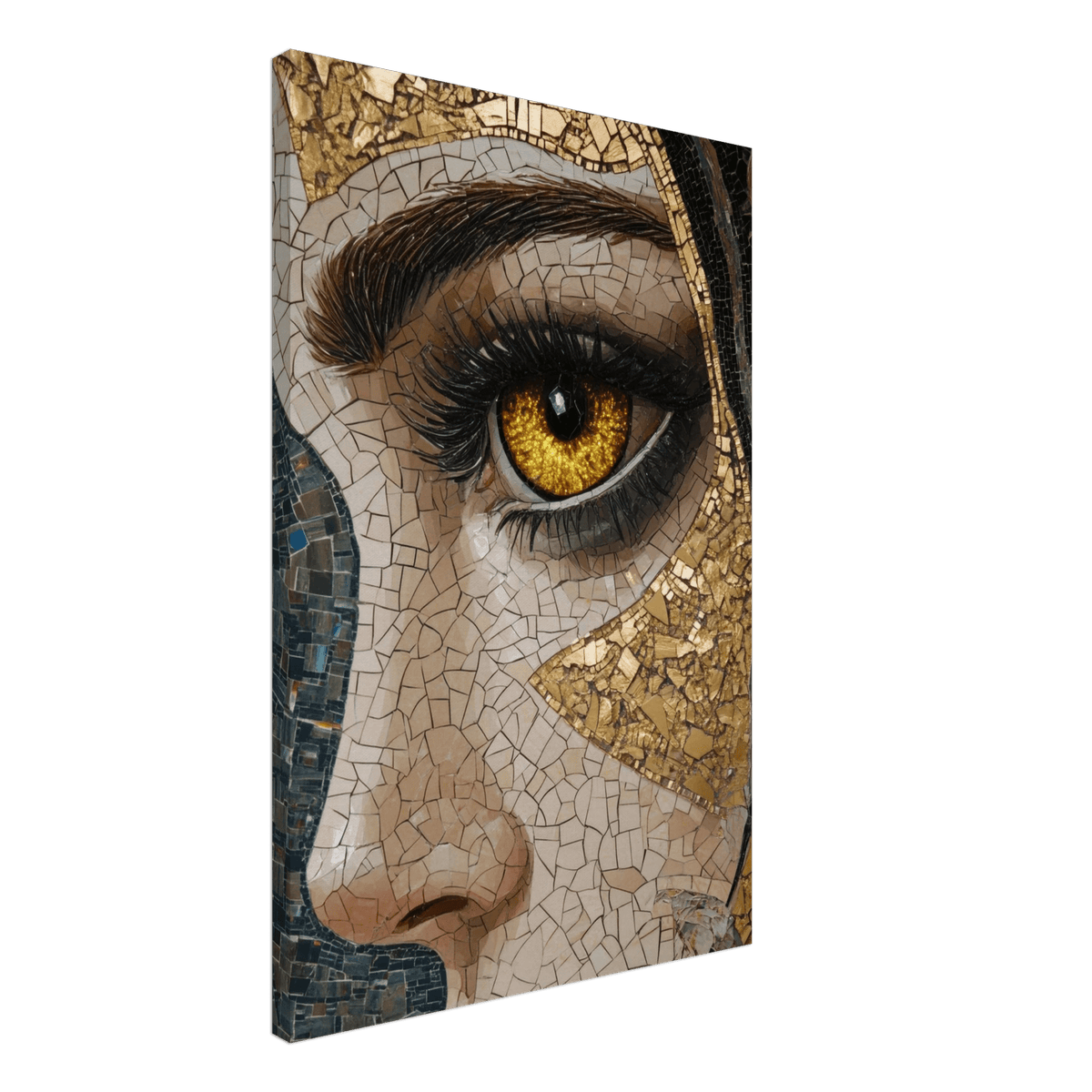The Oracles Forbidden Prophecy Byzantine Mosaic - Shop Ai Art WebShop - Digital Art online Store