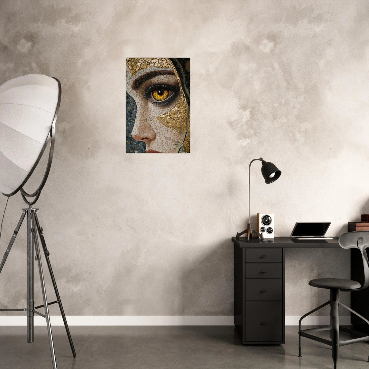 The Oracles Forbidden Prophecy Byzantine Mosaic - Shop Ai Art WebShop - Digital Art online Store
