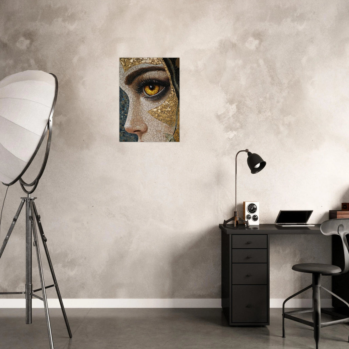The Oracles Forbidden Prophecy Byzantine Mosaic - Shop Ai Art WebShop - Digital Art online Store