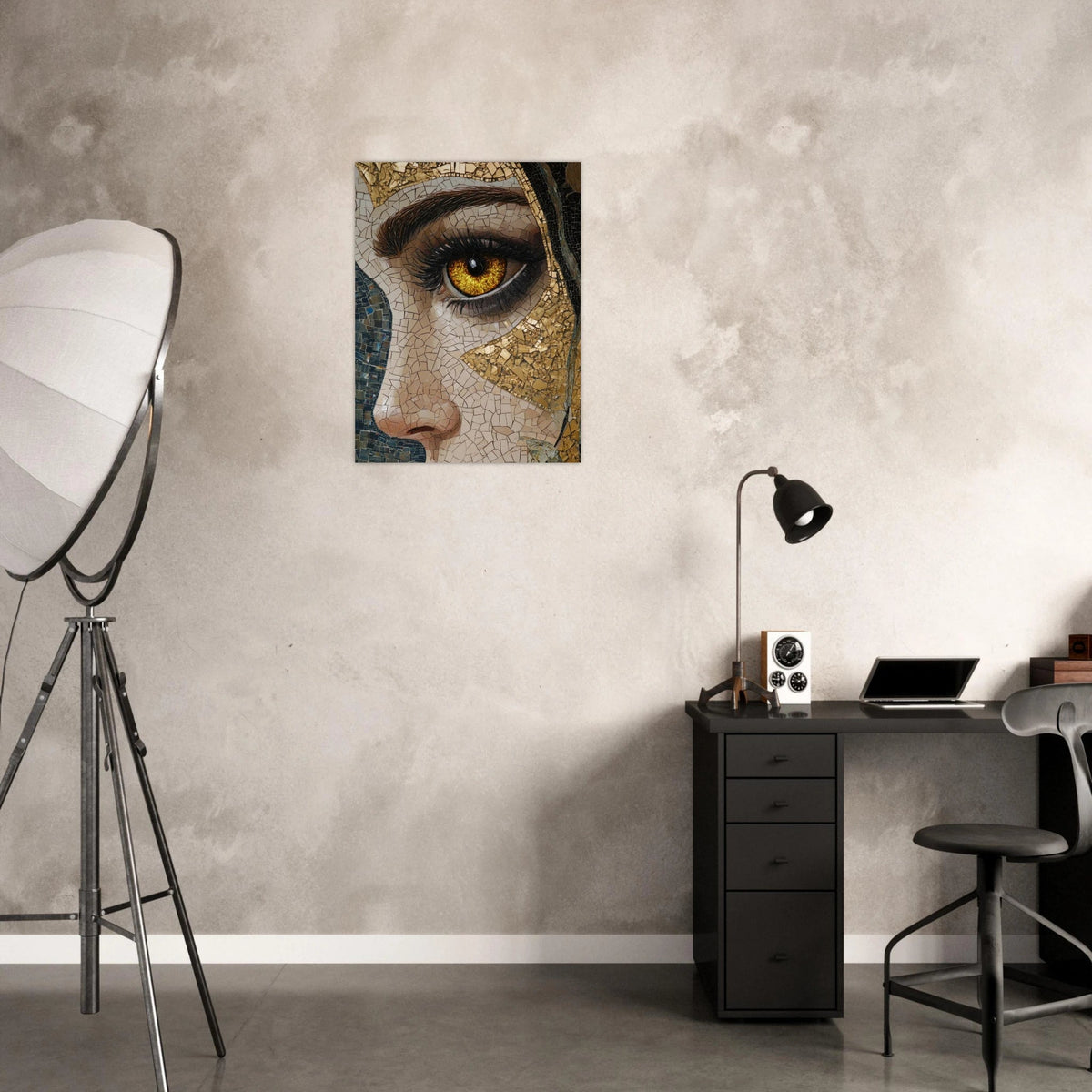 The Oracles Forbidden Prophecy Byzantine Mosaic - Shop Ai Art WebShop - Digital Art online Store