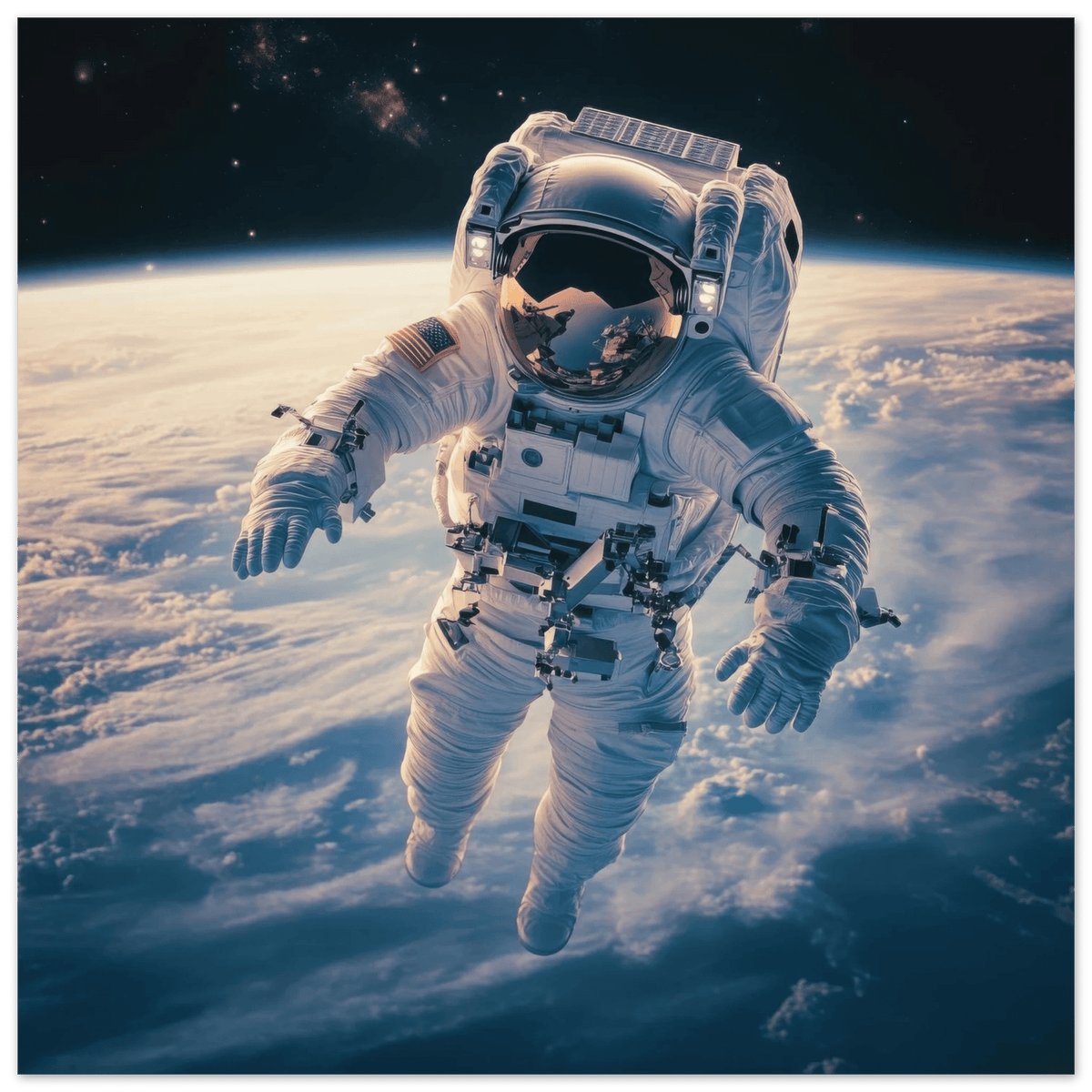 The psychological challenges of long Spacetravel 3 - Shop Ai Art WebShop - Digital Art online Store