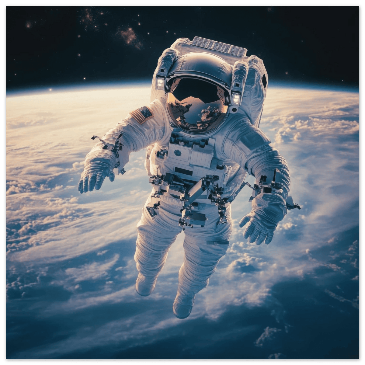 The psychological challenges of long Spacetravel 3 - Shop Ai Art WebShop - Digital Art online Store