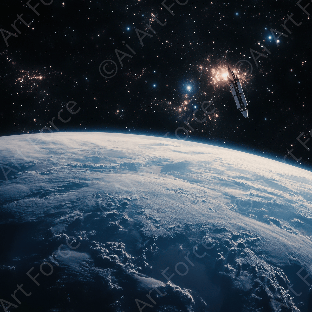 The role of space exploration in uniting humanity 6 - Shop Ai Art WebShop - Digital Art online Store