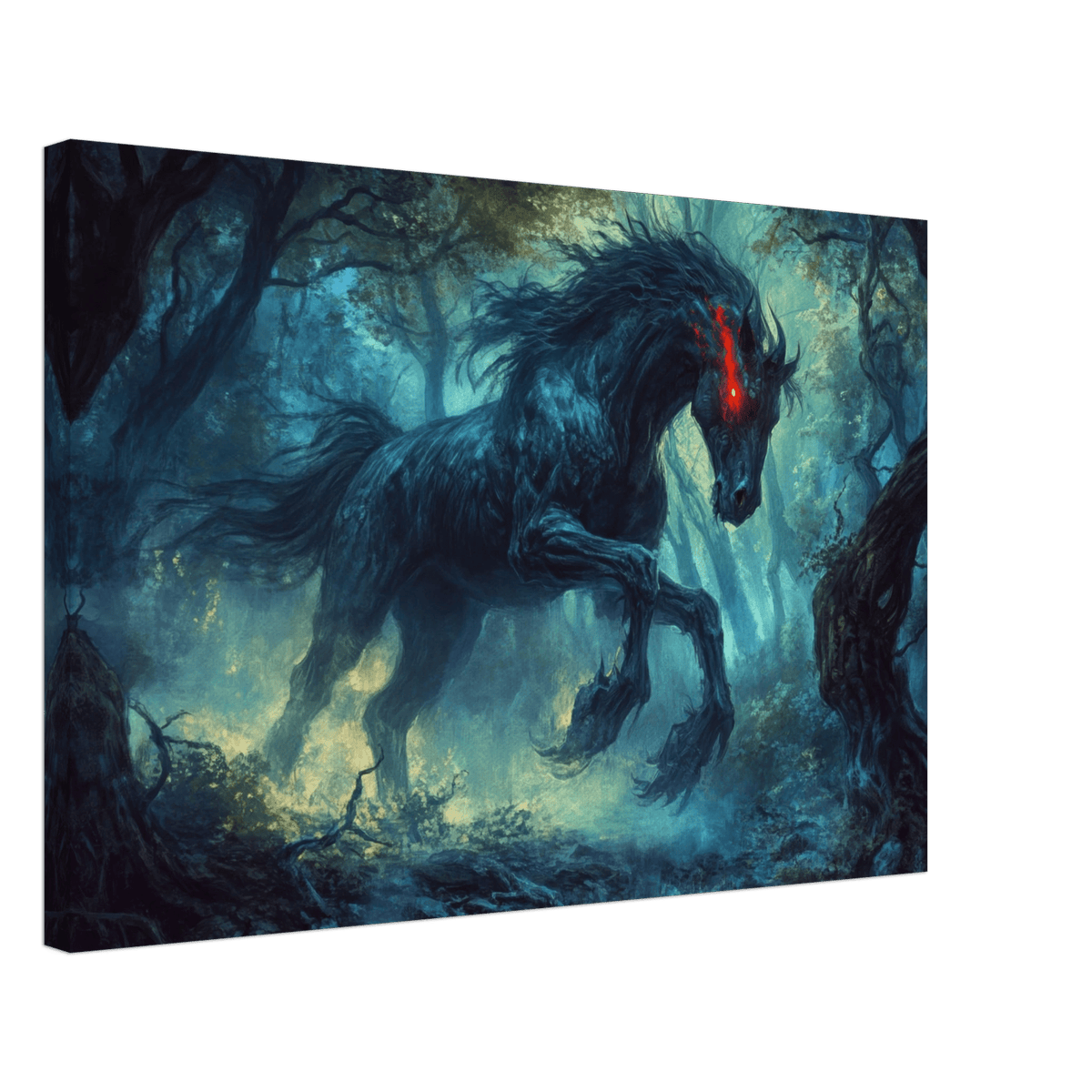 The Shadow Centaur of the Forgotten Forest Dark - Shop Ai Art WebShop - Digital Art online Store