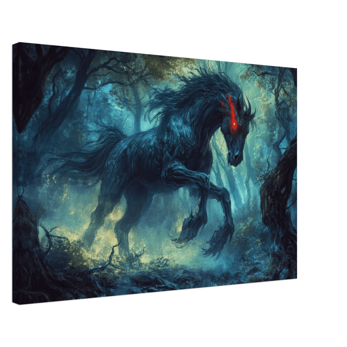 The Shadow Centaur of the Forgotten Forest Dark - Shop Ai Art WebShop - Digital Art online Store