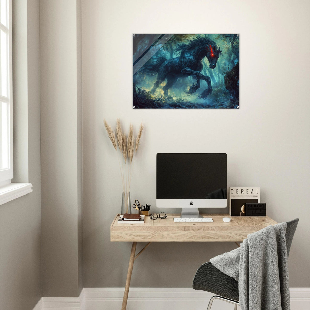 The Shadow Centaur of the Forgotten Forest Dark - Shop Ai Art WebShop - Digital Art online Store