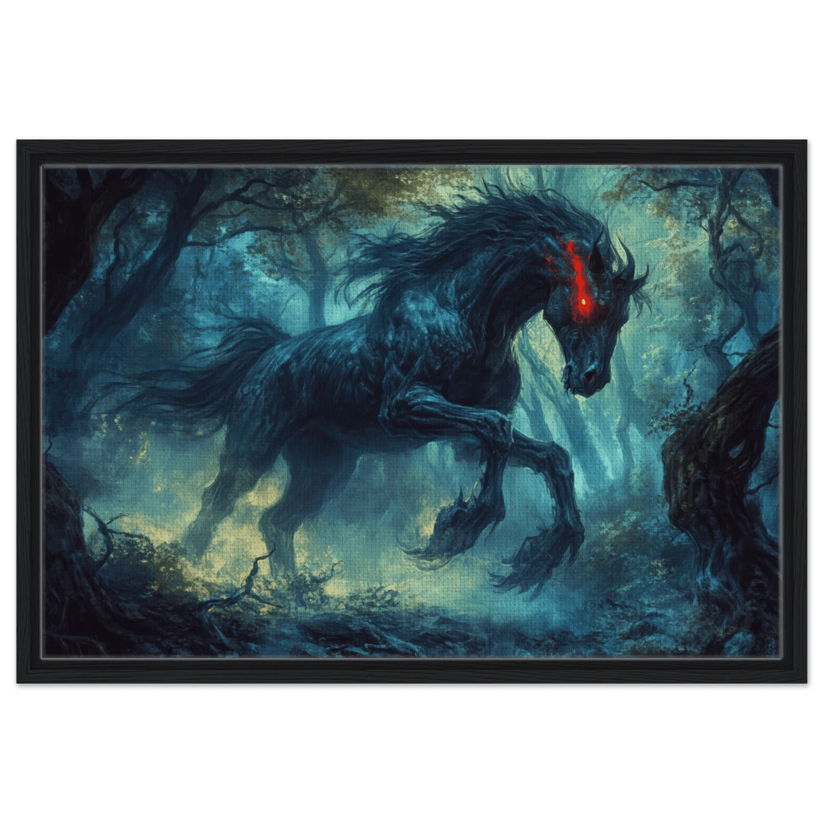 The Shadow Centaur of the Forgotten Forest Dark - Shop Ai Art WebShop - Digital Art online Store