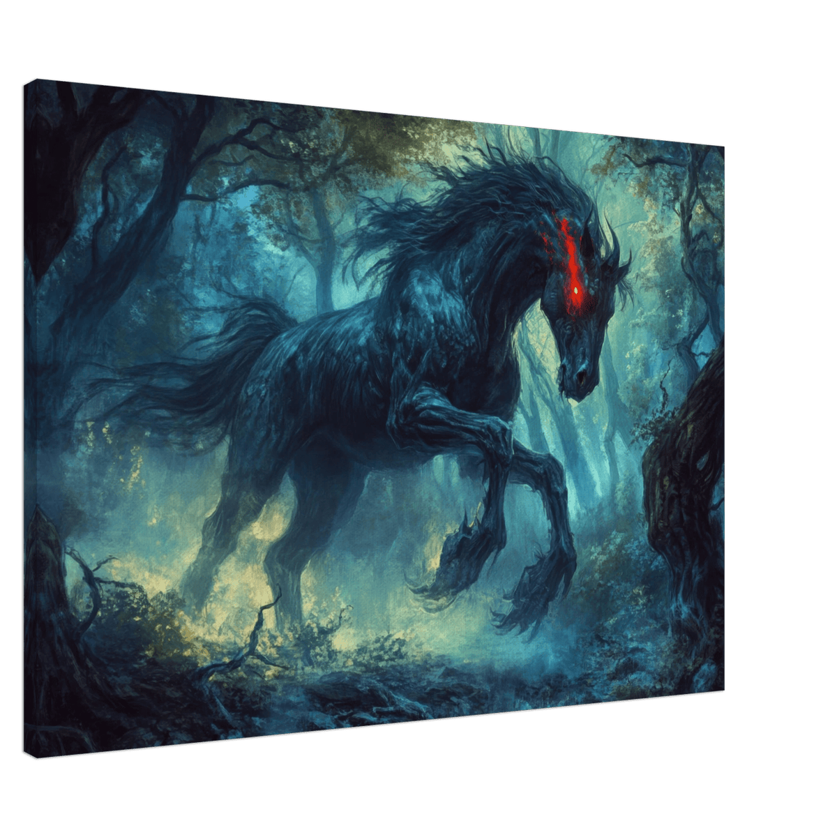 The Shadow Centaur of the Forgotten Forest Dark - Shop Ai Art WebShop - Digital Art online Store