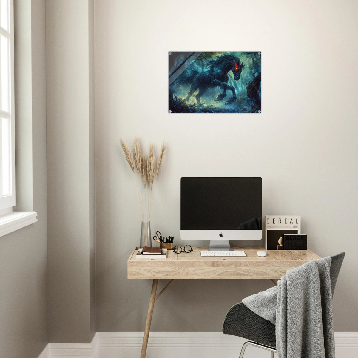 The Shadow Centaur of the Forgotten Forest Dark - Shop Ai Art WebShop - Digital Art online Store