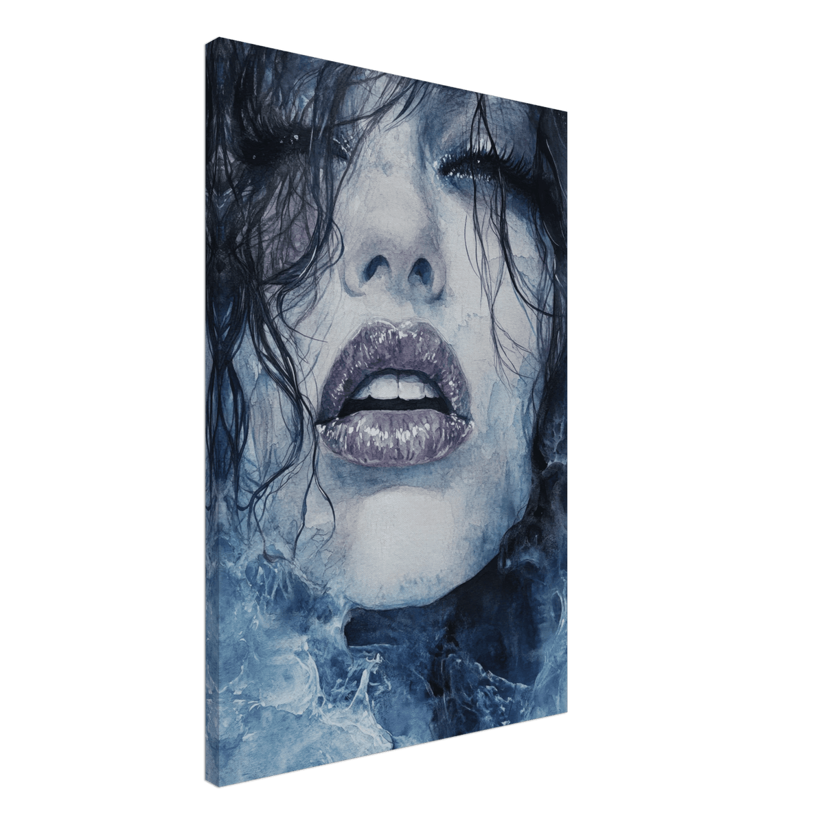 The Sirens Lament Gothic Watercolor Extreme Los 4 - Shop Ai Art WebShop - Digital Art online Store