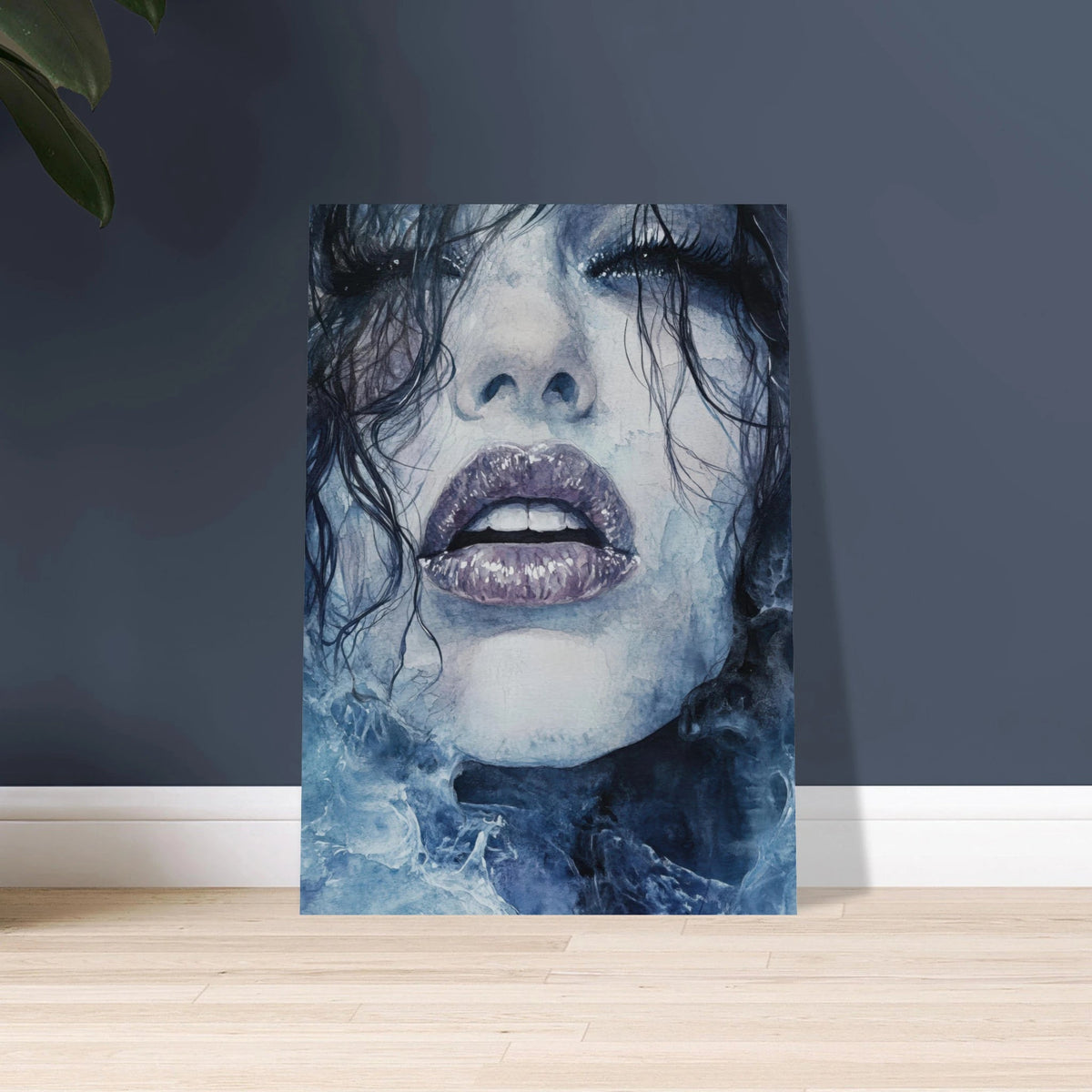 The Sirens Lament Gothic Watercolor Extreme Los 4 - Shop Ai Art WebShop - Digital Art online Store