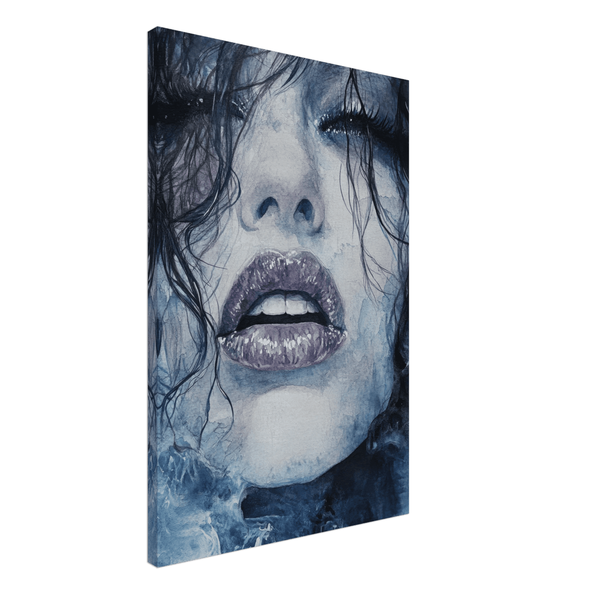 The Sirens Lament Gothic Watercolor Extreme Los 4 - Shop Ai Art WebShop - Digital Art online Store
