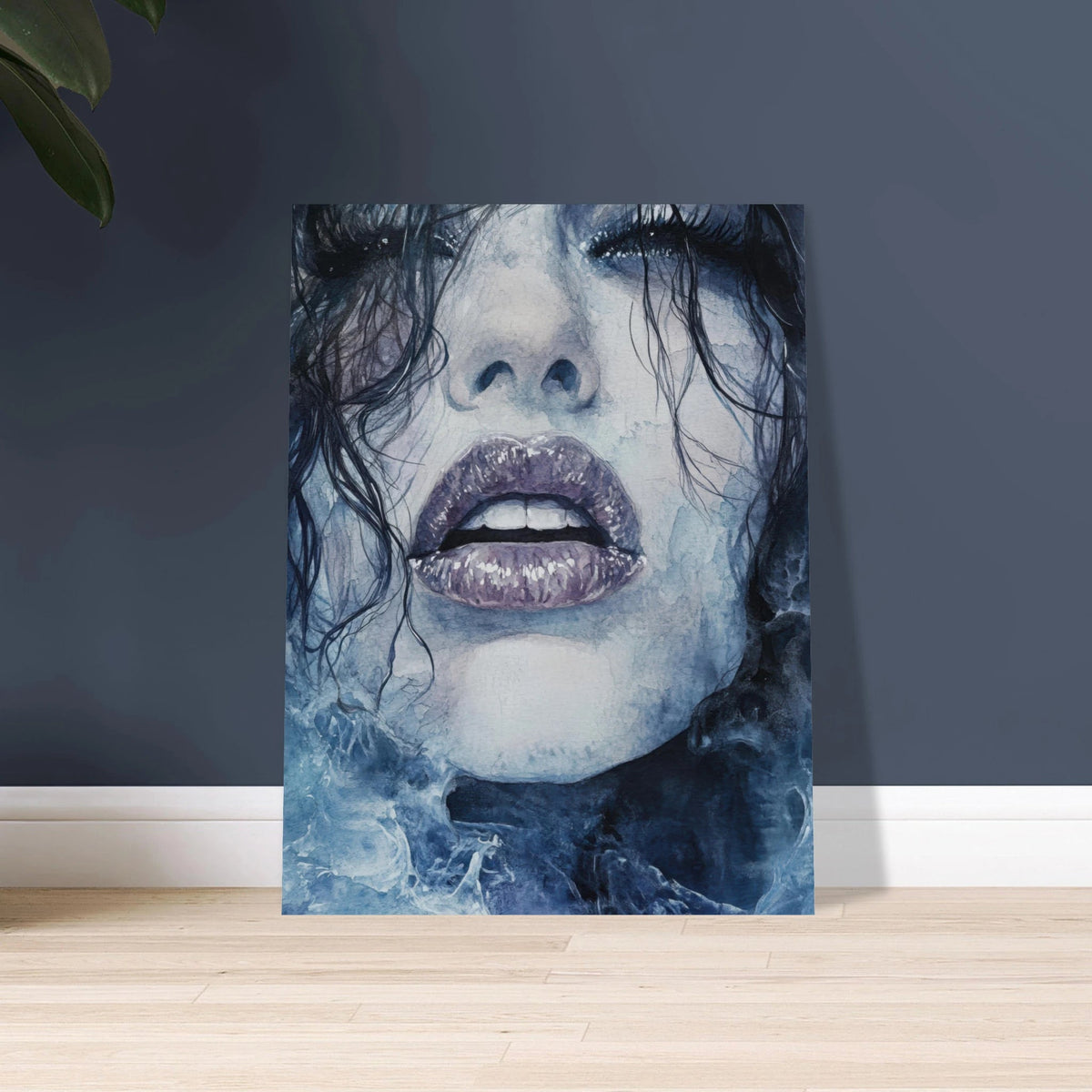 The Sirens Lament Gothic Watercolor Extreme Los 4 - Shop Ai Art WebShop - Digital Art online Store
