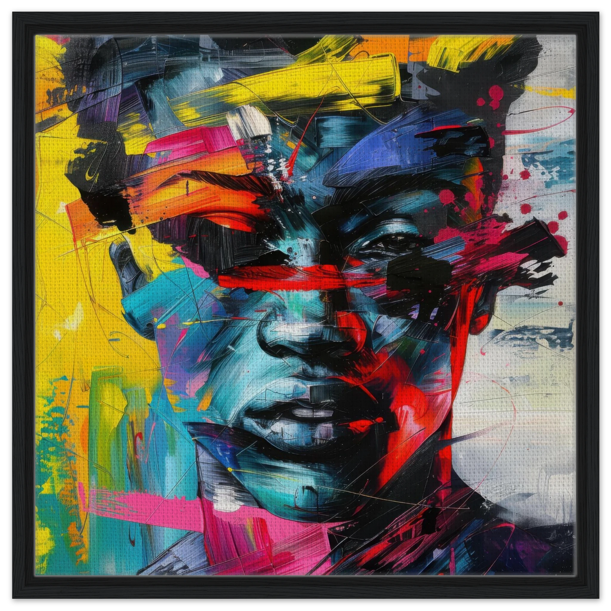 The Veil of Assassins abstract art style 3 - Shop Ai Art WebShop - Digital Art online Store