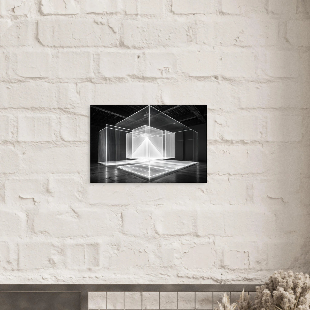 Void Architecture Impossible geometric structure 2 - Shop Ai Art WebShop - Digital Art online Store