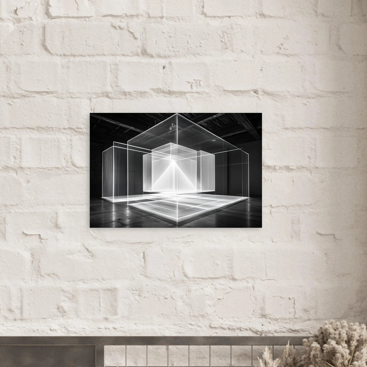 Void Architecture Impossible geometric structure 2 - Shop Ai Art WebShop - Digital Art online Store