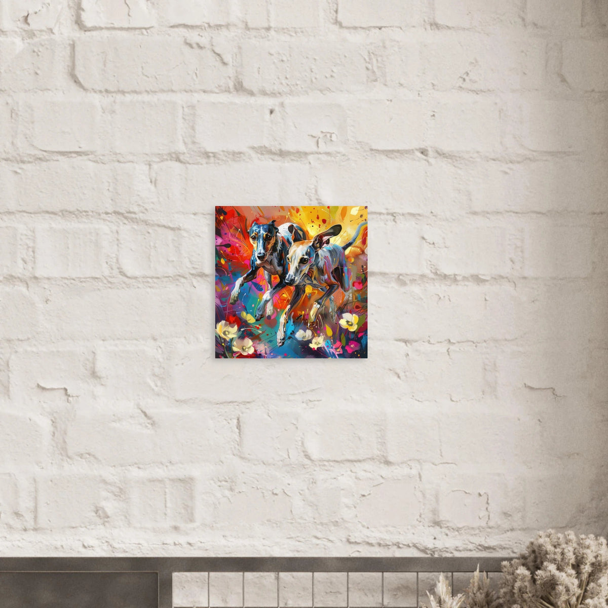Whippets love playing 3 - Shop Ai Art WebShop - Digital Art online Store