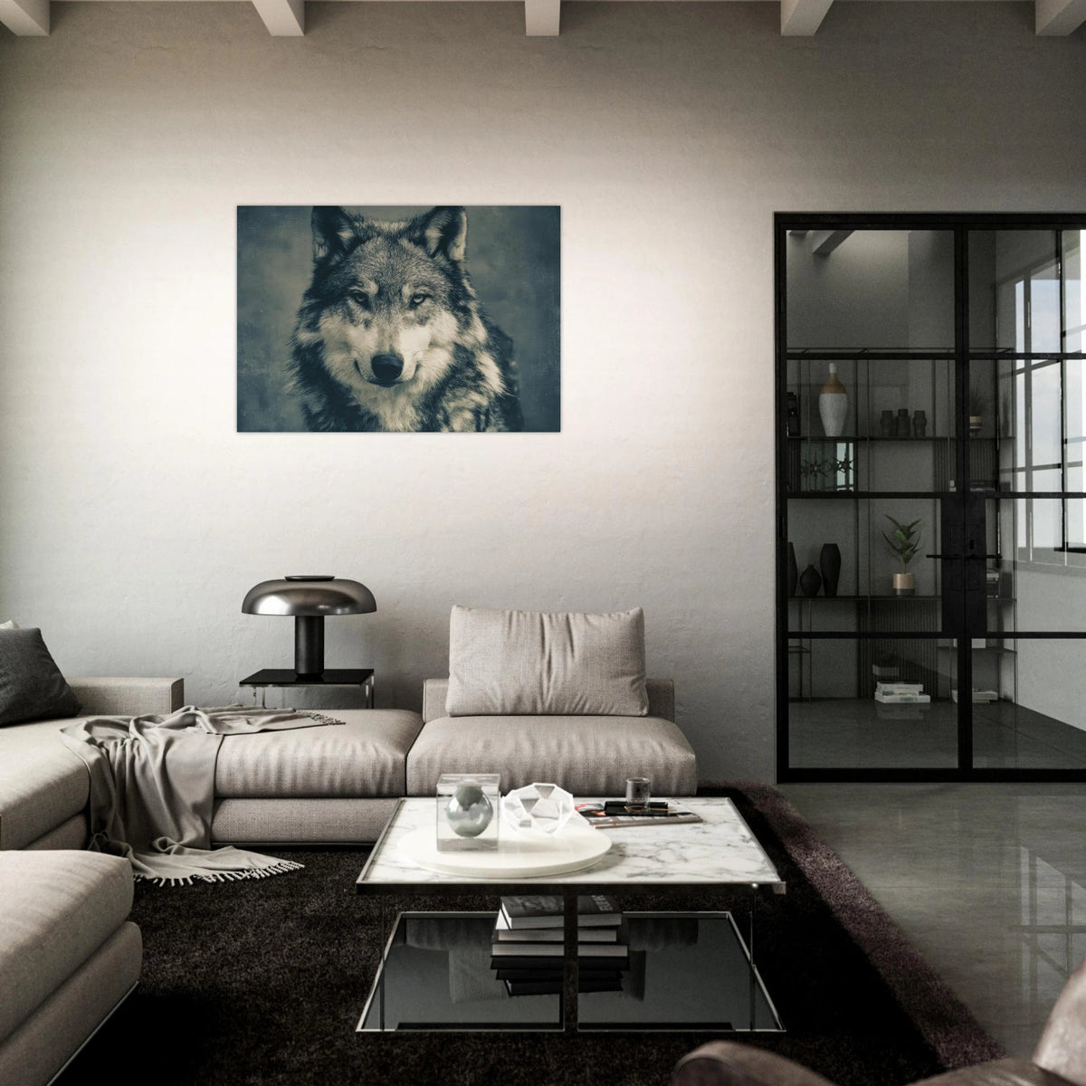 Wolf Face 7 - Shop Ai Art WebShop - Digital Art online Store
