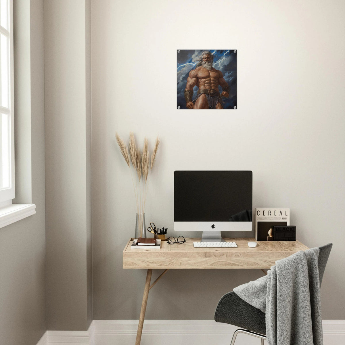 Zeus on Mount Olympus - Shop Ai Art WebShop - Digital Art online Store
