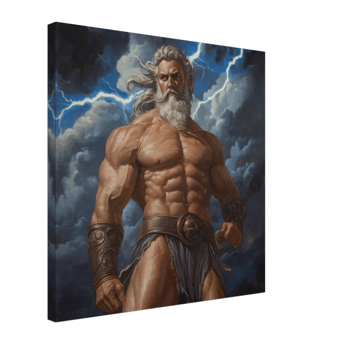 Zeus on Mount Olympus - Shop Ai Art WebShop - Digital Art online Store