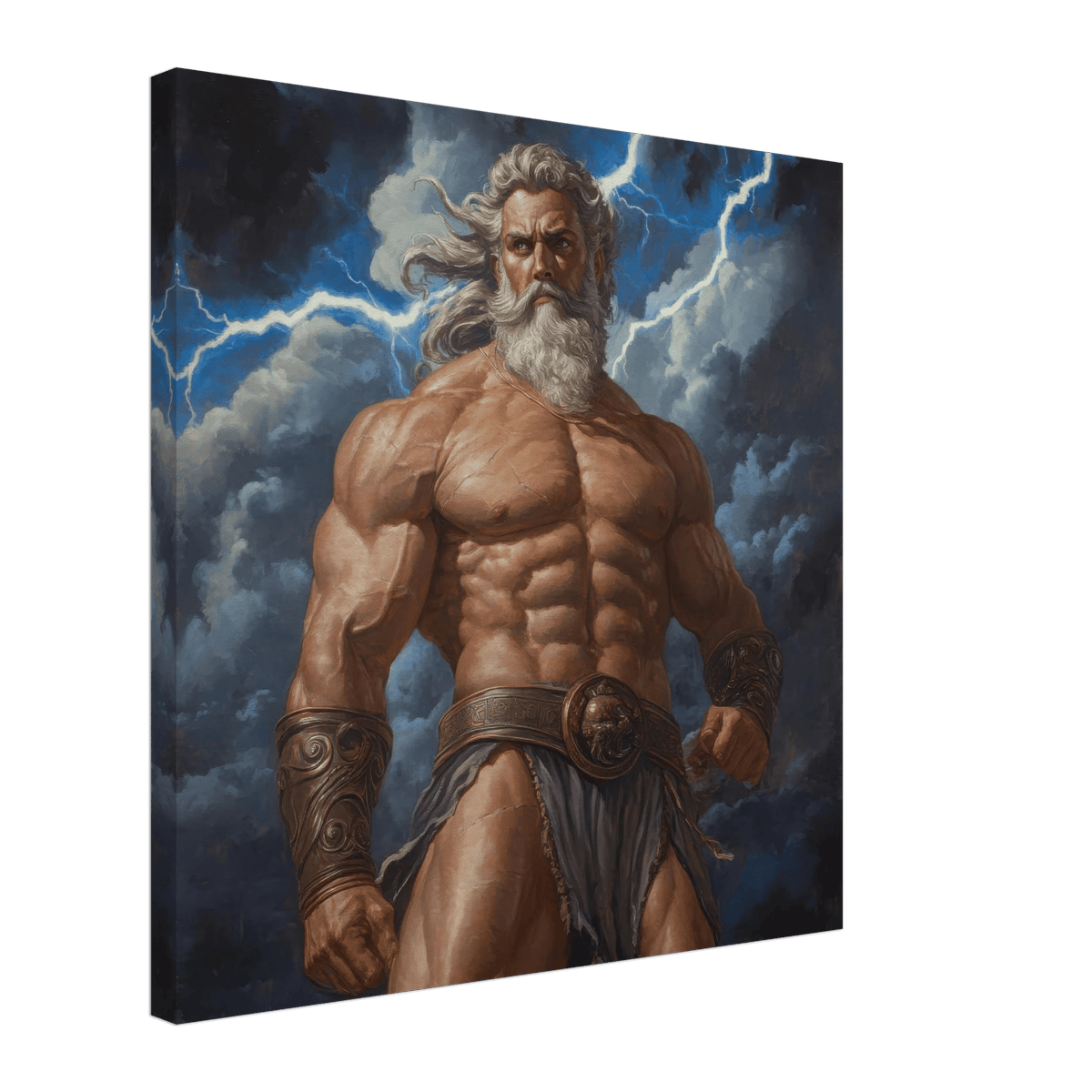Zeus on Mount Olympus - Shop Ai Art WebShop - Digital Art online Store
