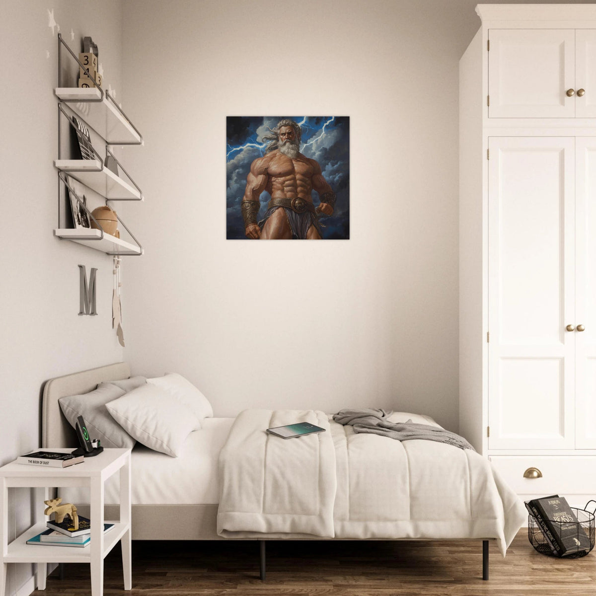 Zeus on Mount Olympus - Shop Ai Art WebShop - Digital Art online Store